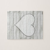 Robuust mooi houtextuur legpuzzel (Horizontaal)