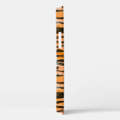 Robuust naadloos tijgerpatroon, perzikkleur Case-Mate iPhone case (Achterkant / Rechts)