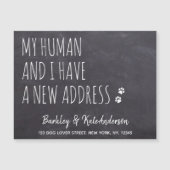 Robuust nieuw adres Aankondiging van Dog-beweging (Voorkant)