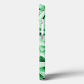 Robuust of niet, witte groene, vreemde doorsnede Case-Mate iPhone case (Achterkant / Links)