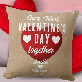 Robuust onze eerste Valentijnsdag samen Kussen