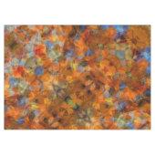 Robuust Oranje modern, abstract ontwerp Tafelkleed (Voorkant (Horizontaal))