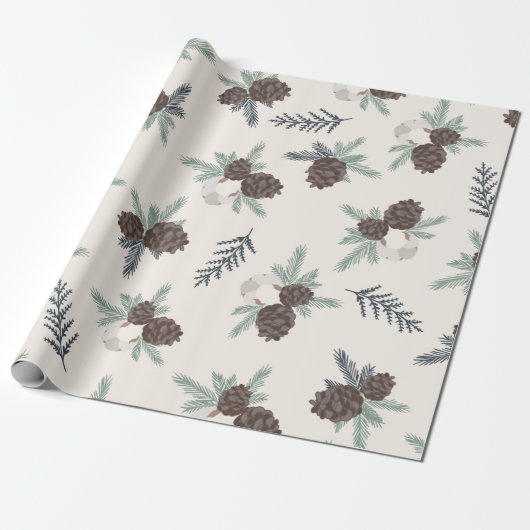 Robuust papier voor kerstontrapping van fijne kers (Uitgerold)