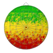 Robuust Rasta-ontwerp Dartbord (Voorkant)