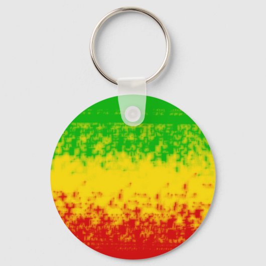Robuust Rasta-ontwerp Sleutelhanger (Voorkant)