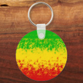 Robuust Rasta-ontwerp Sleutelhanger (Voorkant)