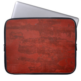 Robuust rood notitieboek hoesje laptop sleeve