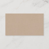 Robuust script, Kraft, String Lights Display Showe Informatiekaartje (Achterkant)