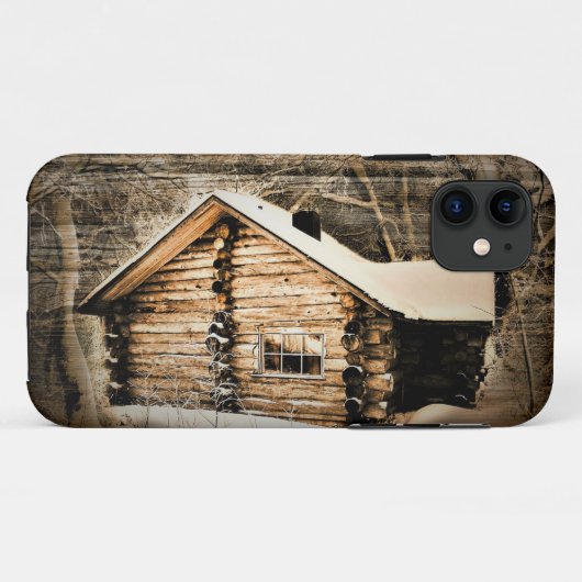 Robuust stamhout in de wilde natuur Case-Mate iPhone case (Achterkant (horizontaal))
