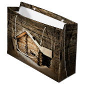 Robuust stamhout in de wilde natuur groot cadeauzakje (Voorkant Gekanteld)