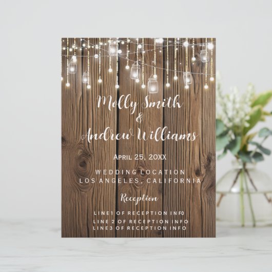 Robuust van het lichtfeest/bruiloft PROGRAMMA (Staand voorkant)