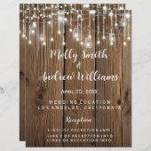 Robuust van het lichtfeest/bruiloft PROGRAMMA (Voorkant / Achterkant)