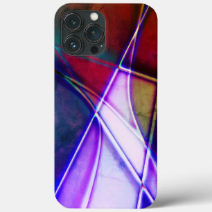 Robuust verkleurde geometrische vormen met neonlic Case-Mate iPhone case