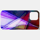Robuust verkleurde geometrische vormen met neonlic Case-Mate iPhone case (Achterkant (horizontaal))