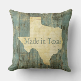 Robuust vervaardigd in Texas Blue Sierkussen