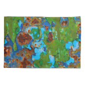 Robuust Vintage van metalen pelletverf, loods-Hoes Kussensloop (Achterkant)