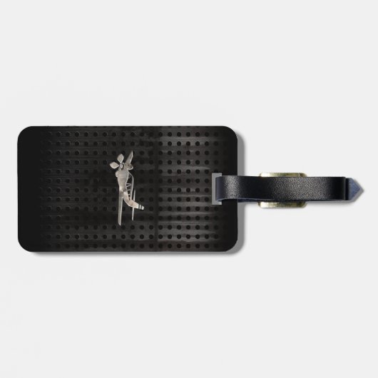 Robuust vlak bagagelabel (Achterkant horizontaal)