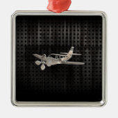 Robuust vlak metalen ornament (Voorkant)