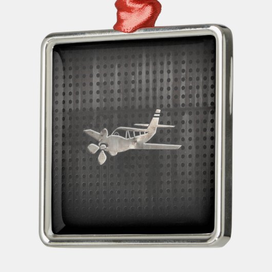 Robuust vlak metalen ornament (Links)