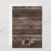 Robuust Vrijgezellenfeest kerstwinter Kaart (Achterkant)