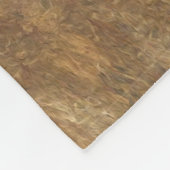 Robuust, Warm-getonde textuur-effect Fleece Deken (Hoek)
