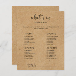 Robuust - Wat in uw handtas baby shower