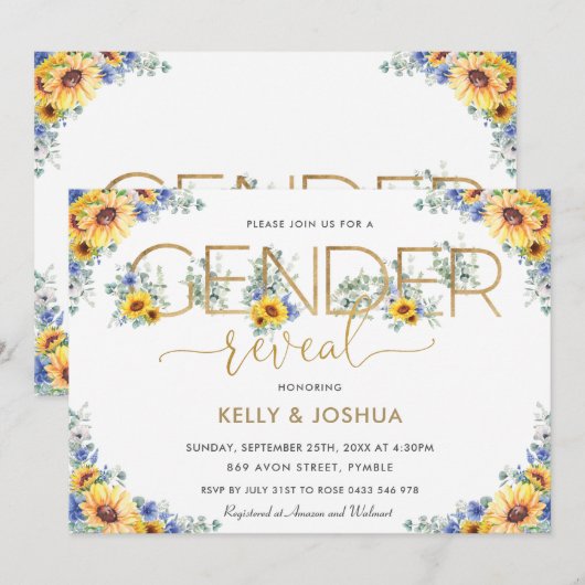 Robuust zonnebloemblauw geslacht kaart