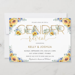 Robuust zonnebloemblauw geslacht kaart