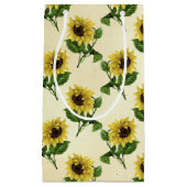 Robuust zonnebloempatroon Land Klein Cadeauzakje (Voorkant)