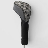 Robuuste Abstracte Golfhoofdhoes Golfheadcover (Schuin)