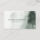 Robuuste Abstracte professional met een groene Wat Visitekaartje (Voorkant)