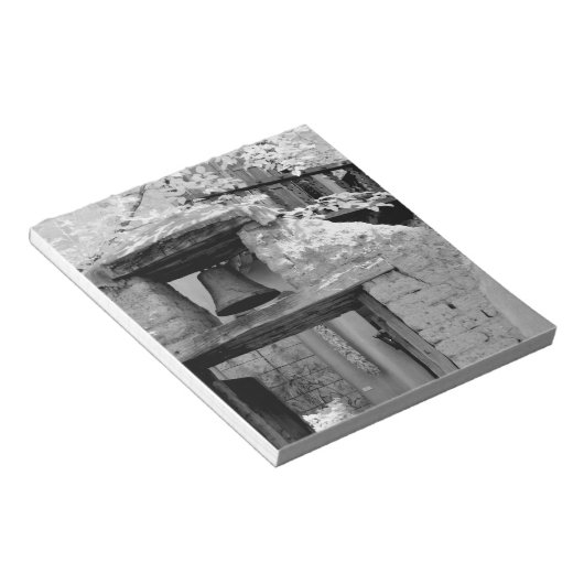 Robuuste adobe bell in entryway, Santa Fe, New Notitieblok (Schuin)