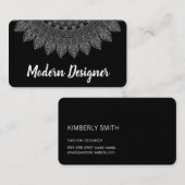 Robuuste afbeelding met stijlpatroon visitekaartje (Voorkant / Achterkant)