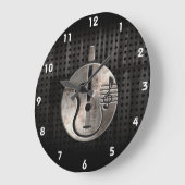 Robuuste akoestische gitaar grote klok (Hoek)