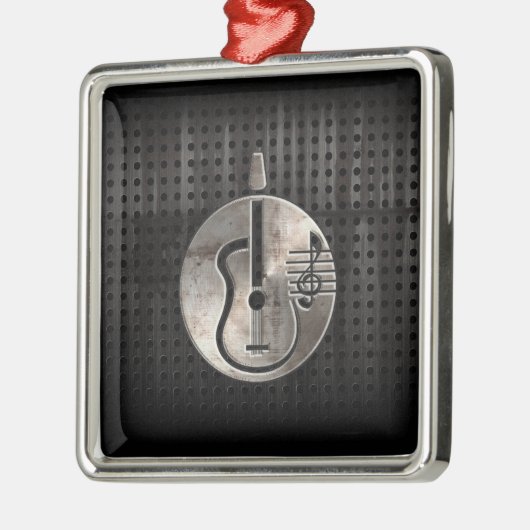 Robuuste akoestische gitaar metalen ornament (Links)