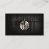 Robuuste akoestische gitaar visitekaartje (Achterkant)