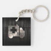 Robuuste ambulance sleutelhanger (Achterkant)