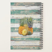 Robuuste anananassen (Blauwgroen) Planner (Achterkant)