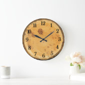 Robuuste authentieke Ronde Hout Slice Grote Klok (Huis)