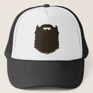 Robuuste baard trucker pet