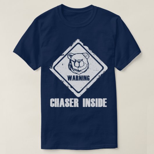 ROBUUSTE BEER KASTER BINNEN T-SHIRT (Design voorkant)