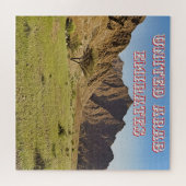 Robuuste bergen legpuzzel (Horizontaal)