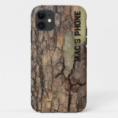 Robuuste boomschors, natuurlijk patroon in de open Case-Mate iPhone case (Achterkant)