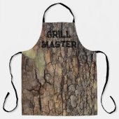 Robuuste boomschors, natuurlijk patroon in de open schort (Voorkant)