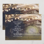 Robuuste Bossen met gekantelde woud en gevechtsbru Kaart (Voorkant / Achterkant)