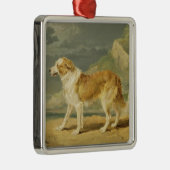 Robuuste collie, 1809 (olie aan boord) metalen ornament (Rechts)