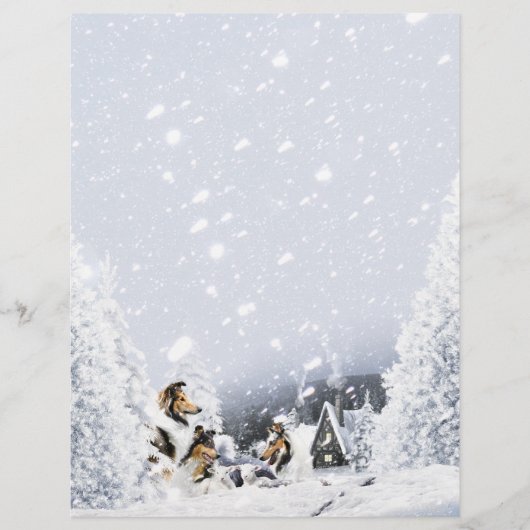 Robuuste collies en Lamb, kerstcadeautjes - Verwer (Voorkant)