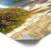 Robuuste deur met vulling poster (Hoek)