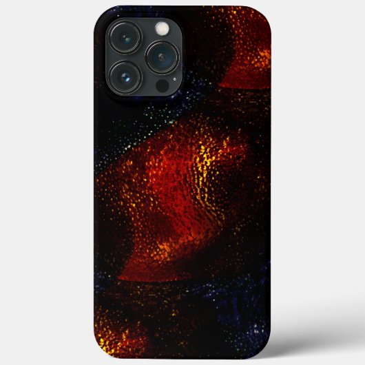 Robuuste digitale rode textuur met donkerste curve Case-Mate iPhone case (Achterkant)