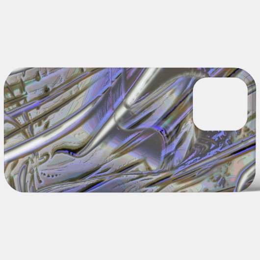 Robuuste digitale uitbreidingsmix van gepolijst ca Case-Mate iPhone case (Achterkant (horizontaal))